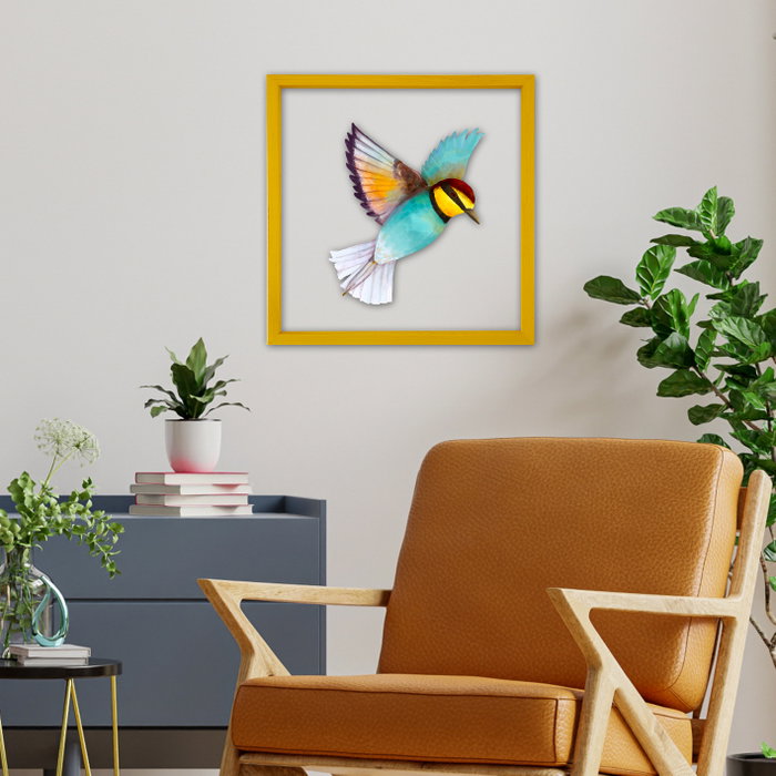 Wallity Cuadro Decorativo Enmarcado CAM54544 Multicolor